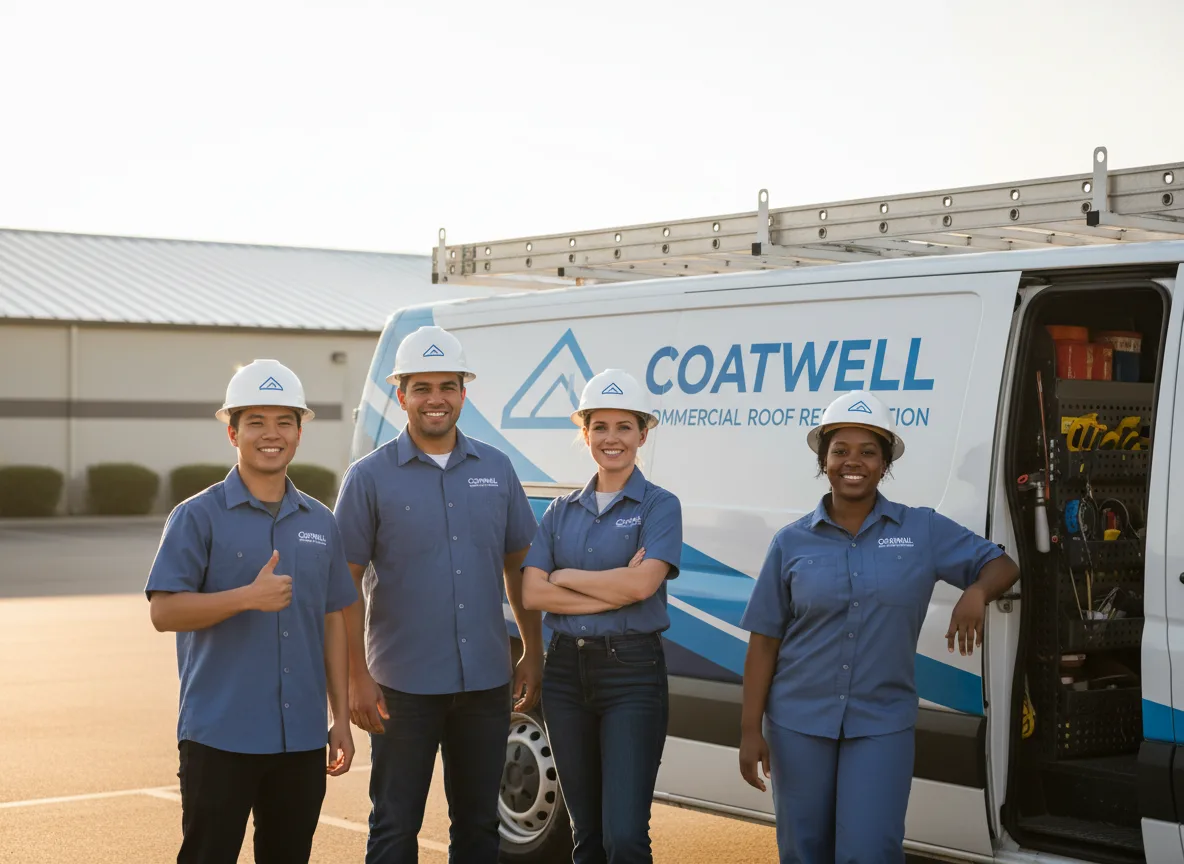 Commercial roof coating company in Sod, WV